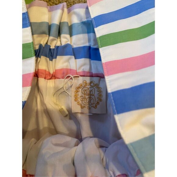 NWOT The Beaufort Bonnet Company Women's Laynes Broad Street Stripe Top - Picture 3 of 5